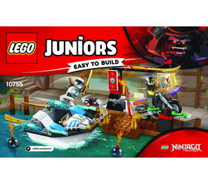 LEGO Zane's Ninja Boat Pursuit 10755 Інструкції