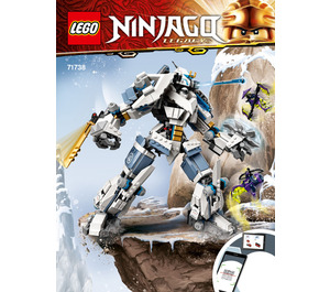 LEGO Zane's Titan Mech Battle 71738 Instrucciones