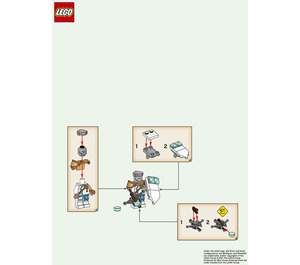 LEGO Zane 892173 Istruzioni