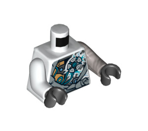 LEGO Zane ZX (Half Robot) Torso Assembly (973 / 76382)