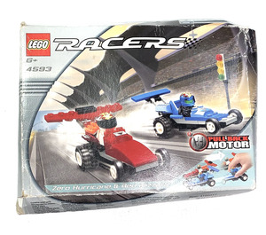 LEGO Zero Hurricane and Red Blizzard Set 4593 Packaging