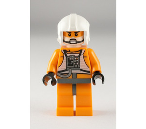 LEGO Zev Senessca met Vlak Helm Minifiguur