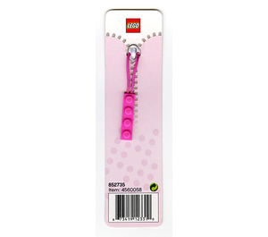 LEGO Zipper Puller (Pink) (852735)