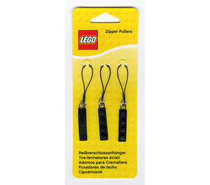 LEGO Zipper Pullers - Black (850414)