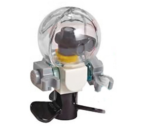 LEGO Zobo the Robot, Diving Helmet, Propeller Minifigure