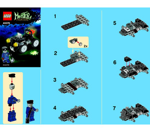 LEGO Zombie Car Set 40076 Instructions