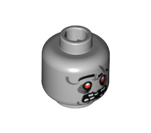 LEGO Zombie Head (Recessed Solid Stud) (11768 / 15119)