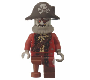 LEGO Zombie Pirate minifiguur