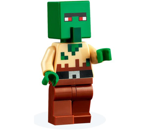 LEGO Zombie Villager minifiguur