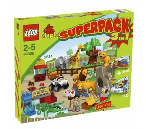 LEGO Zoo Super Pack Set 66320 Packaging