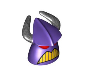 LEGO Zurg Head with Horns (88143)