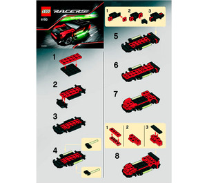 LEGO ZX Turbo 8150 Instrucciones