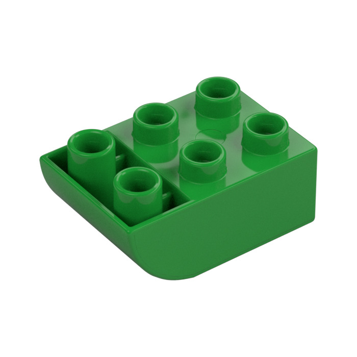 Duplo Brick 2 x 3 with Inverted Slope Curve (98252) | Brick Owl
