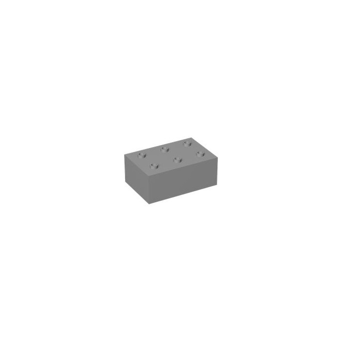 Duplo Medium Stone Gray Brick 2 x 3 (87084) | Brick Owl - LEGO Marketplace