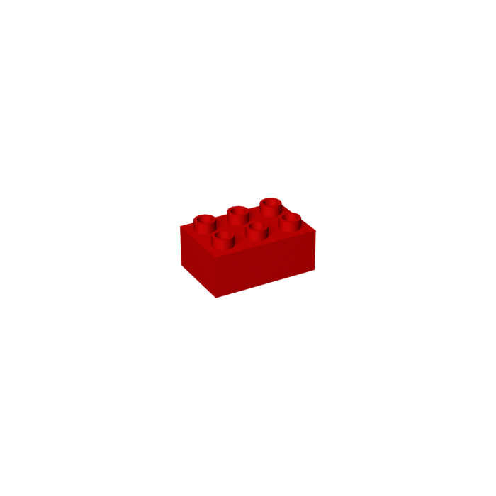 Duplo Red Brick 2 x 3 (87084) | Brick Owl - LEGO Marketplace