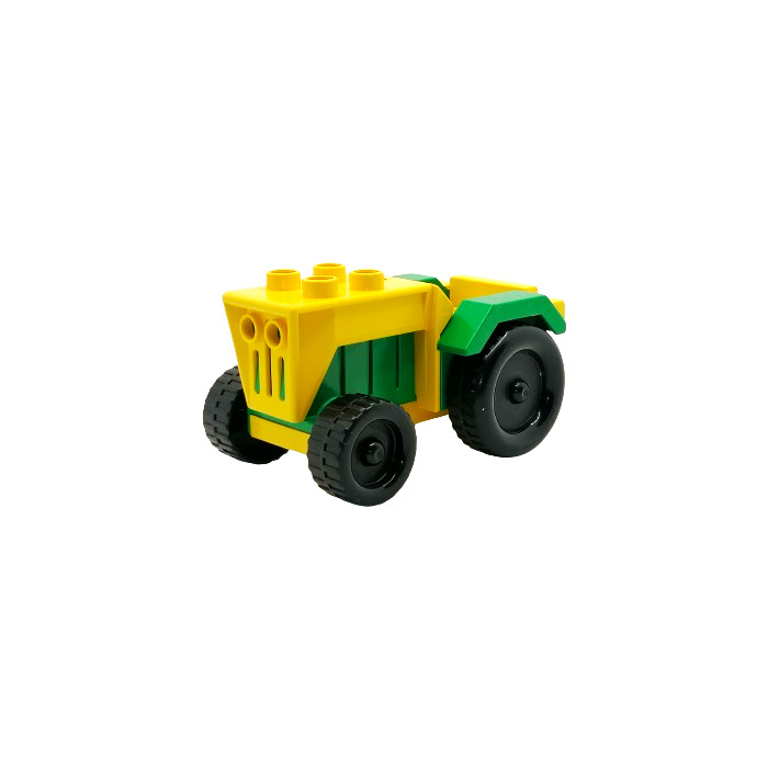 Duplo Tractor with Green Mudguards | Brick Owl - LEGO Marketplace