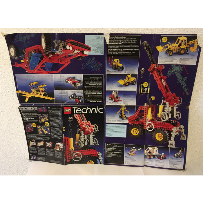 LEGO 1989 Technic Foldout Poster Brick Owl LEGO Marketplace