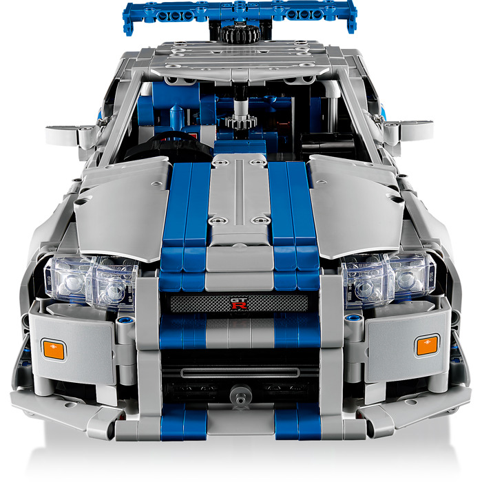LEGO 2 Fast 2 Furious Nissan Skyline GT-R (R34) Car Set 42210