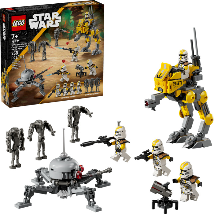 LEGO 327th Star Corps Clone Troopers Battle Pack Set 75431 | Brick