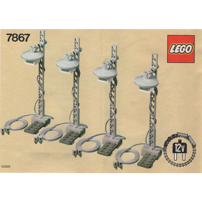 LEGO 4 Standards Electric 12V Set 7867 Instructions | Brick Owl - LEGO Marketplace