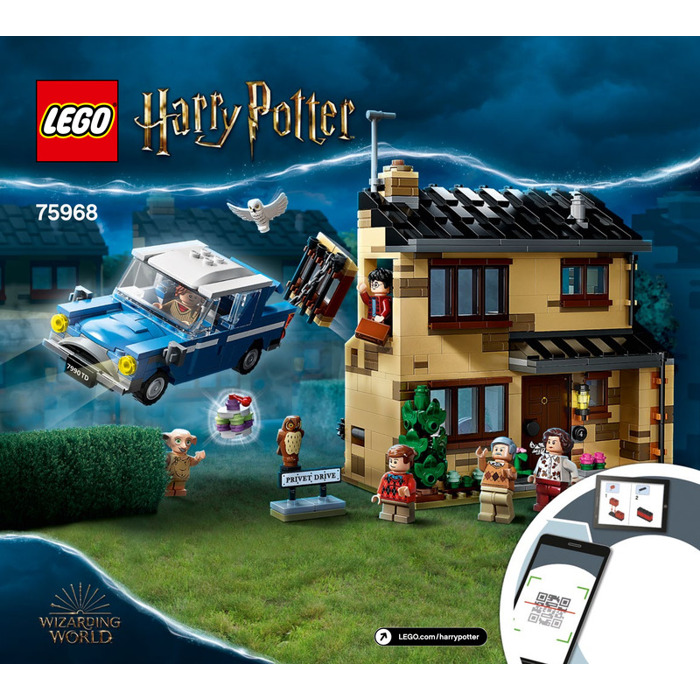 LEGO 4 Privet Drive Set 75968 Instructions Set | Brick Owl - LEGO ...