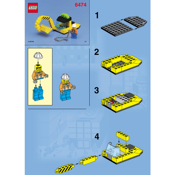 Comptons en images - Page 33 Lego-4-wheeled-front-shovel-set-6474-instructions-1