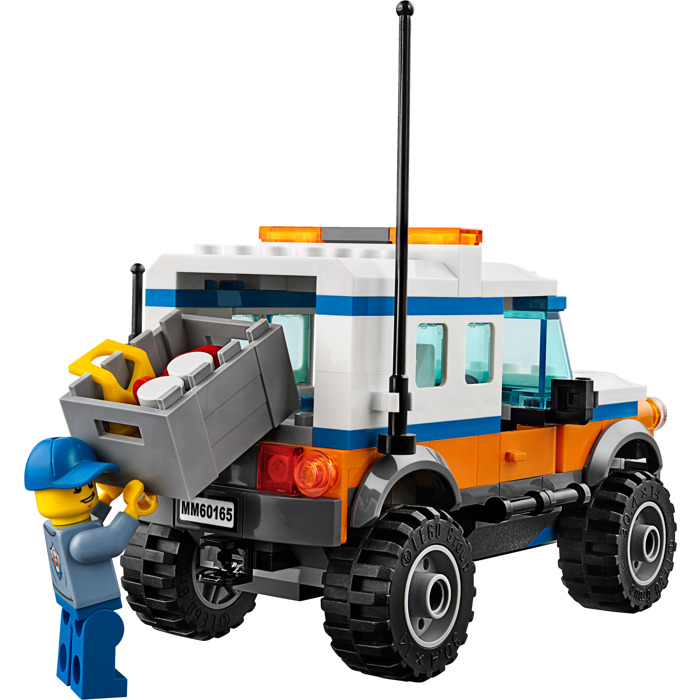 LEGO City Coast Guard 4 X Response Unit 60165 for sale online 