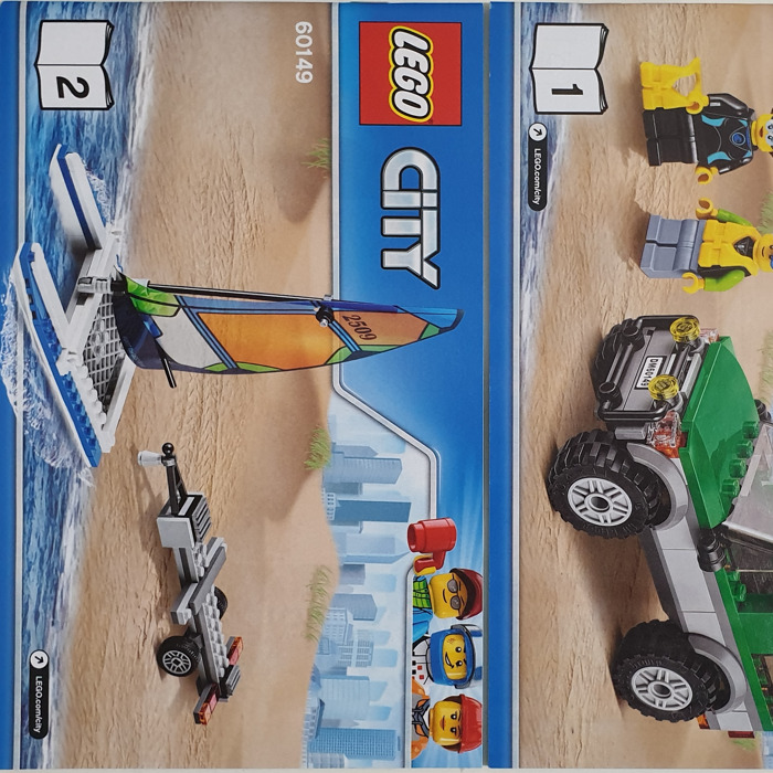LEGO with Catamaran Set Instructions | Brick Owl - LEGO Marketplace