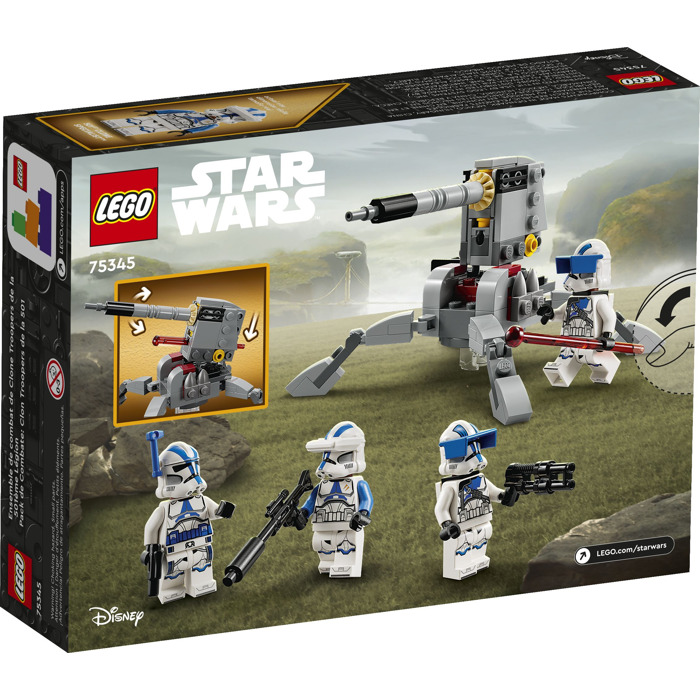 LEGO 501st Clone Troopers Battle Pack Set 75345 Packaging Set | Brick ...