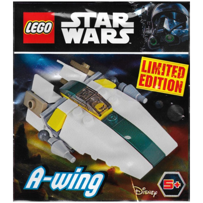 A-wing Foil Pack Lego Star Wars 911724 New & Sealed 