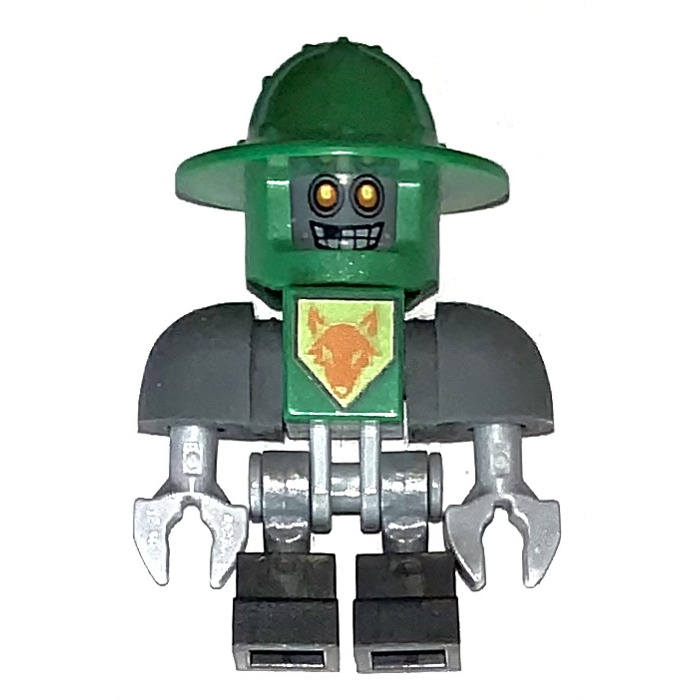 LEGO Aaron Bot with Green Helmet Minifigure Brick Owl LEGO