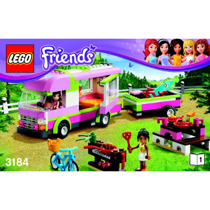 3184 for sale online LEGO Friends Adventure Camper