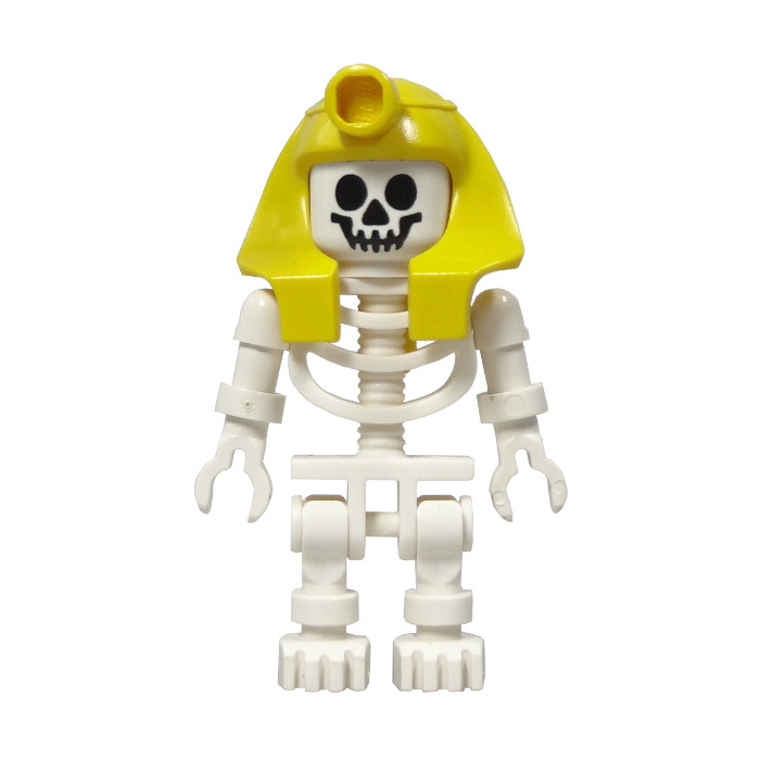 LEGO Lot of 4 White Skeleton Minifig Legs Body Parts 
