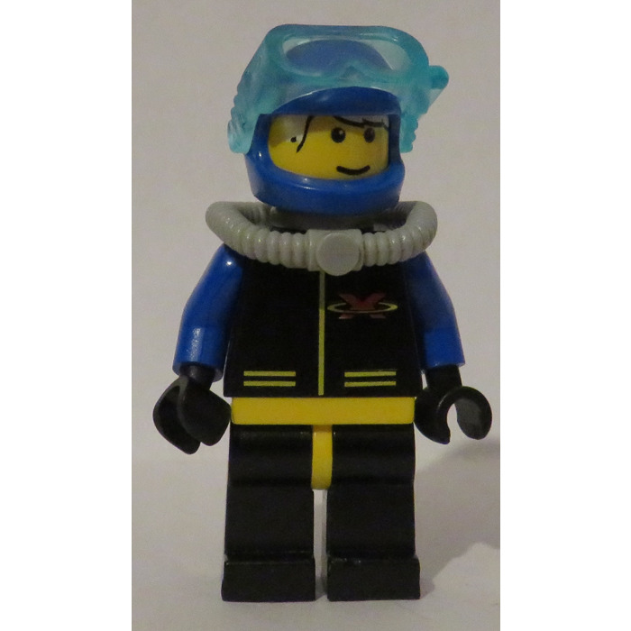 Minifig headgear visor scuba mask NEUF Lego 30090-2x Masques de plongée 