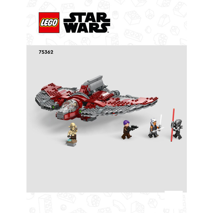  Lego Star Wars Ahsoka Tano's T-6 Jedi Shuttle 75362