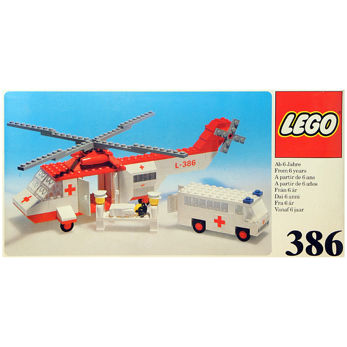 Chaiselong hende Sælger LEGO Air Ambulance Set 386 | Brick Owl - LEGO Marketplace