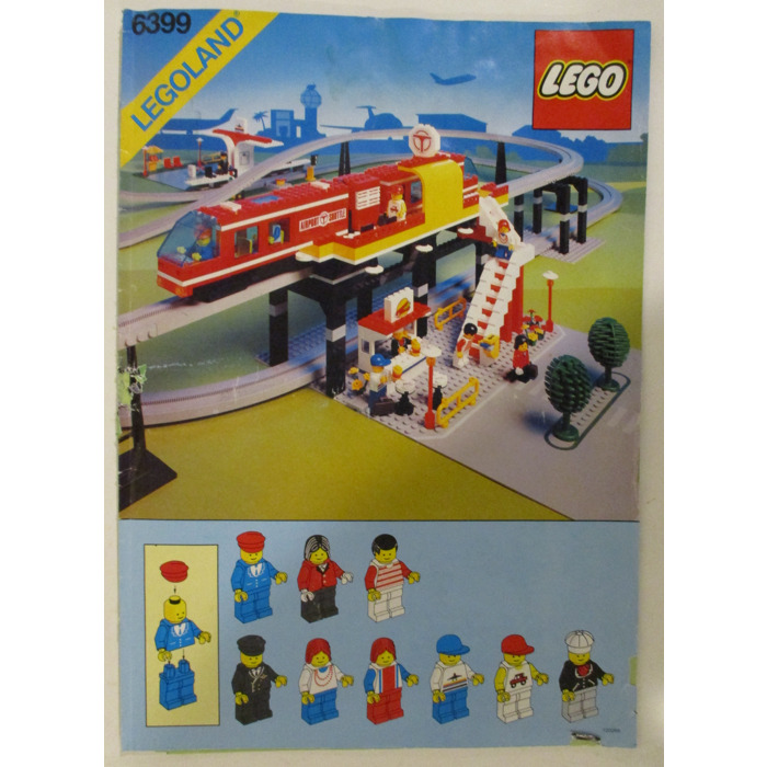 tjeneren hemmeligt Metal linje LEGO Airport Shuttle Set 6399 Instructions | Brick Owl - LEGO Marketplace