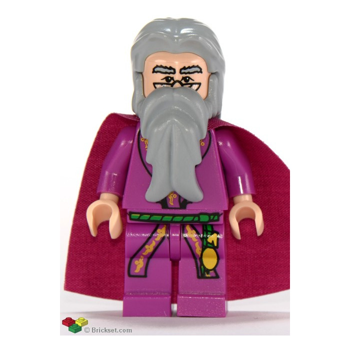 LEGO Albus Dumbledore with Light Purple cape Minifigure | Brick Owl ...