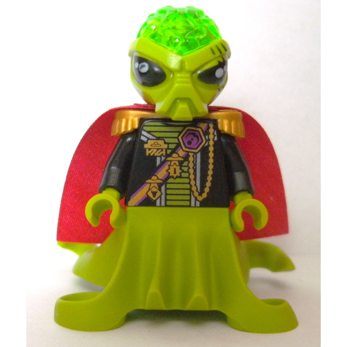 Lego Alien Commander Minifig figure ADU space Alien Conquest 7065 villan 