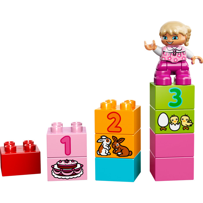 LEGO DUPLO All-in-One-Pink-Box-of-Fun - Boon Companion Toys