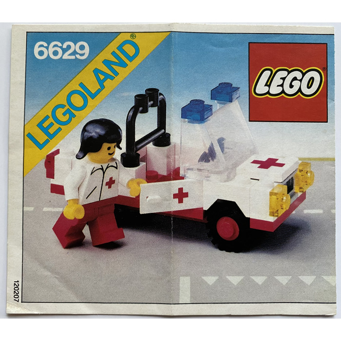 LEGO Ambulance 6629 Instructions | Brick Owl - LEGO