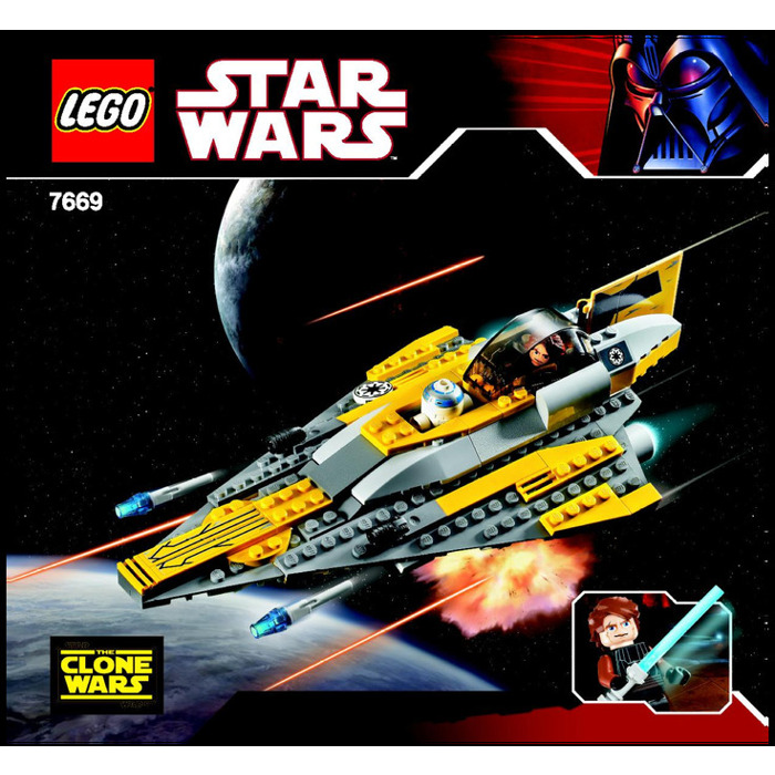 LEGO Anakin's Jedi Starfighter Set 7669 
