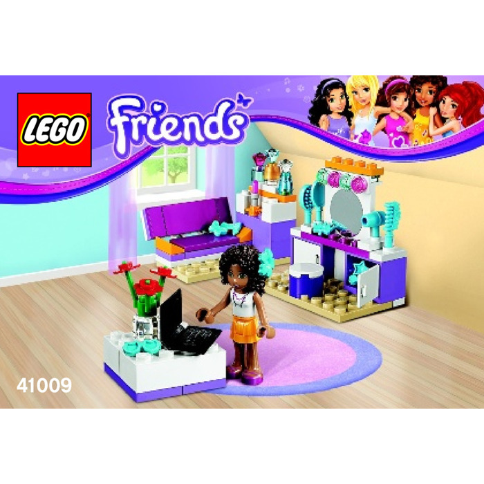 lego andrea's bedroom set 41009 instructions | brick owl - lego