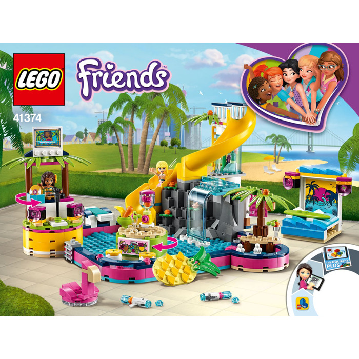 øjeblikkelig hvorfor Forbyde LEGO Andrea's Pool Party Set 41374 Instructions | Brick Owl - LEGO  Marketplace