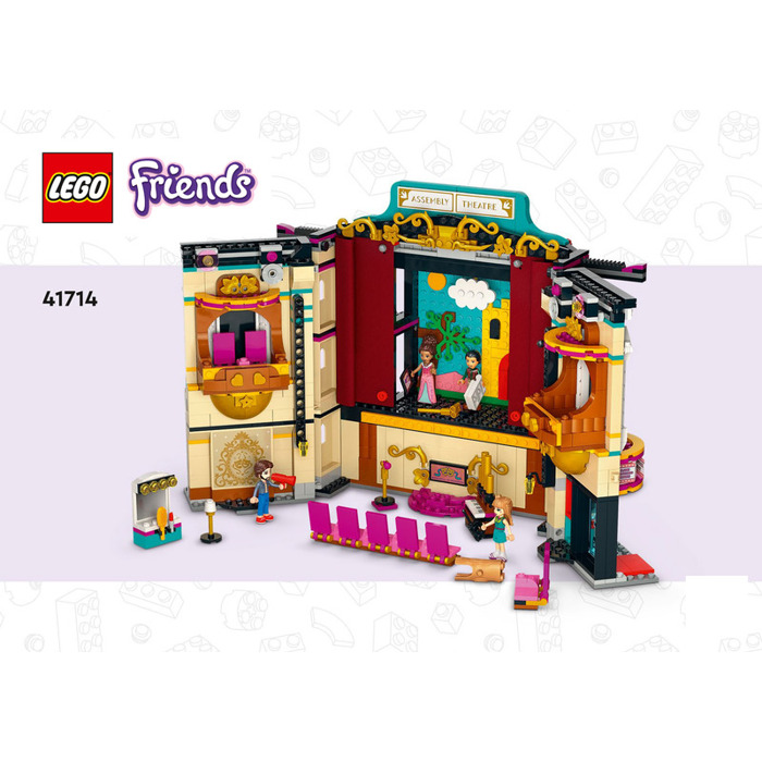 LEGO Andrea\'s LEGO Marketplace Owl School Set | Brick - Theatre Instructions 41714