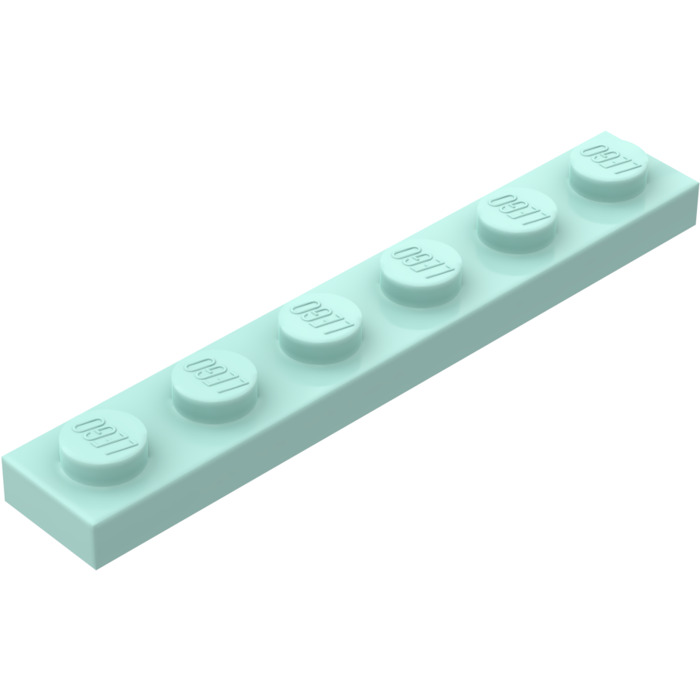 Lego Medium Blue 3666 Neu 4x Platte 1x6 6x1 Mittel Blau Hellblau 