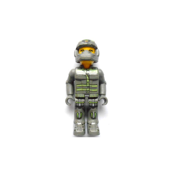 LEGO Jack Stone 4 Juniors Res Q Minifigure Minifig with Helmet 