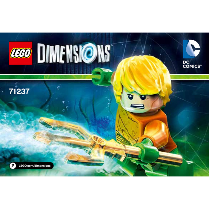 cadeau-NEUF 71237-bestprice Lego-Dimensions Aquaman Fun Pack toy Tag 