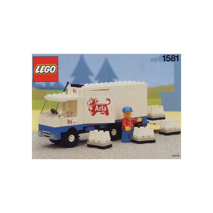 Lego Arla Milk Delivery Truck Set 1581 2 Brick Owl Lego Marketplace