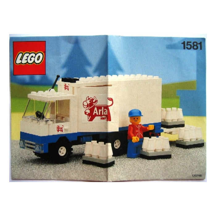 LEGO Arla Delivery Truck 1581-2 | Brick Owl - LEGO Marketplace